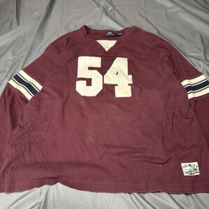 Baileys Point Vintage Jersey Style T Shirt Athletic Rugby Football Size 18W/20W